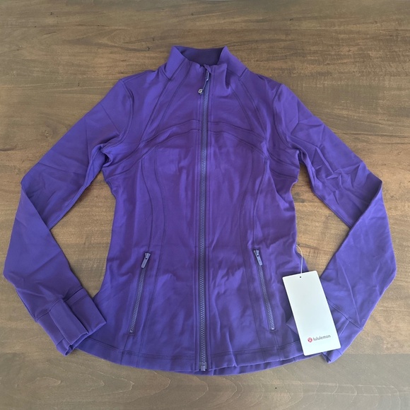 Lululemon Define Jacket Nulu Dark Court Purple Women's Size 10 NEW FAST SHIPPING - Picture 1 of 7